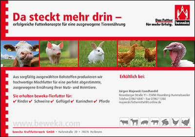 Werbeagentur Zeitungswerbung Messewerbung Alpirsbach Werbemittel Werbeartikel Werbetechnik